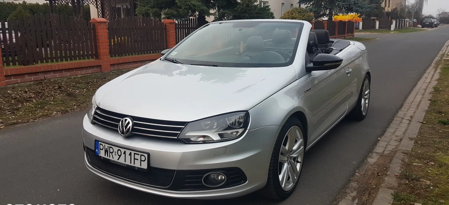 Volkswagen Eos cena 36500 przebieg: 134800, rok produkcji 2011 z Września małe 781